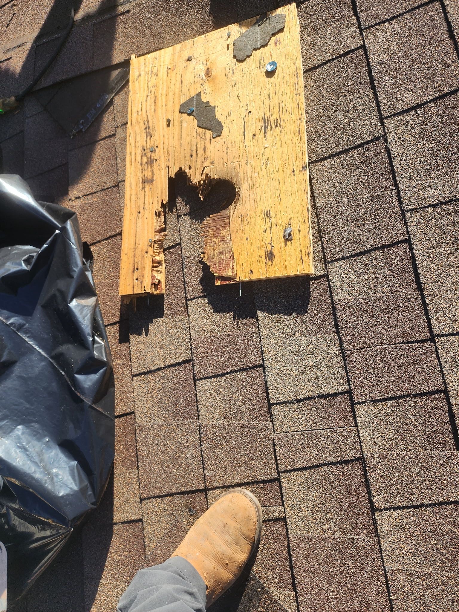 Rotten Decking · Identified at Tear-Off